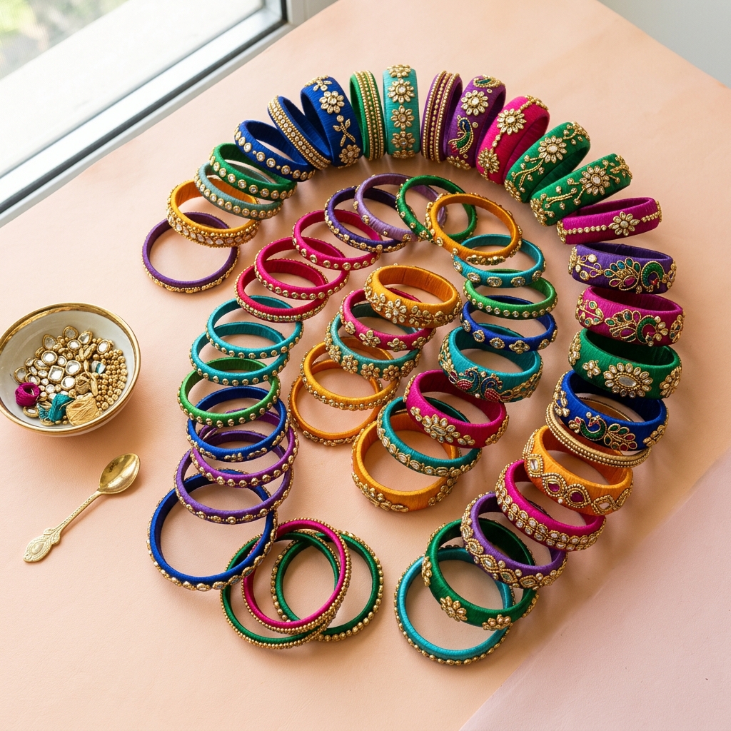 Silk Thread Bangles